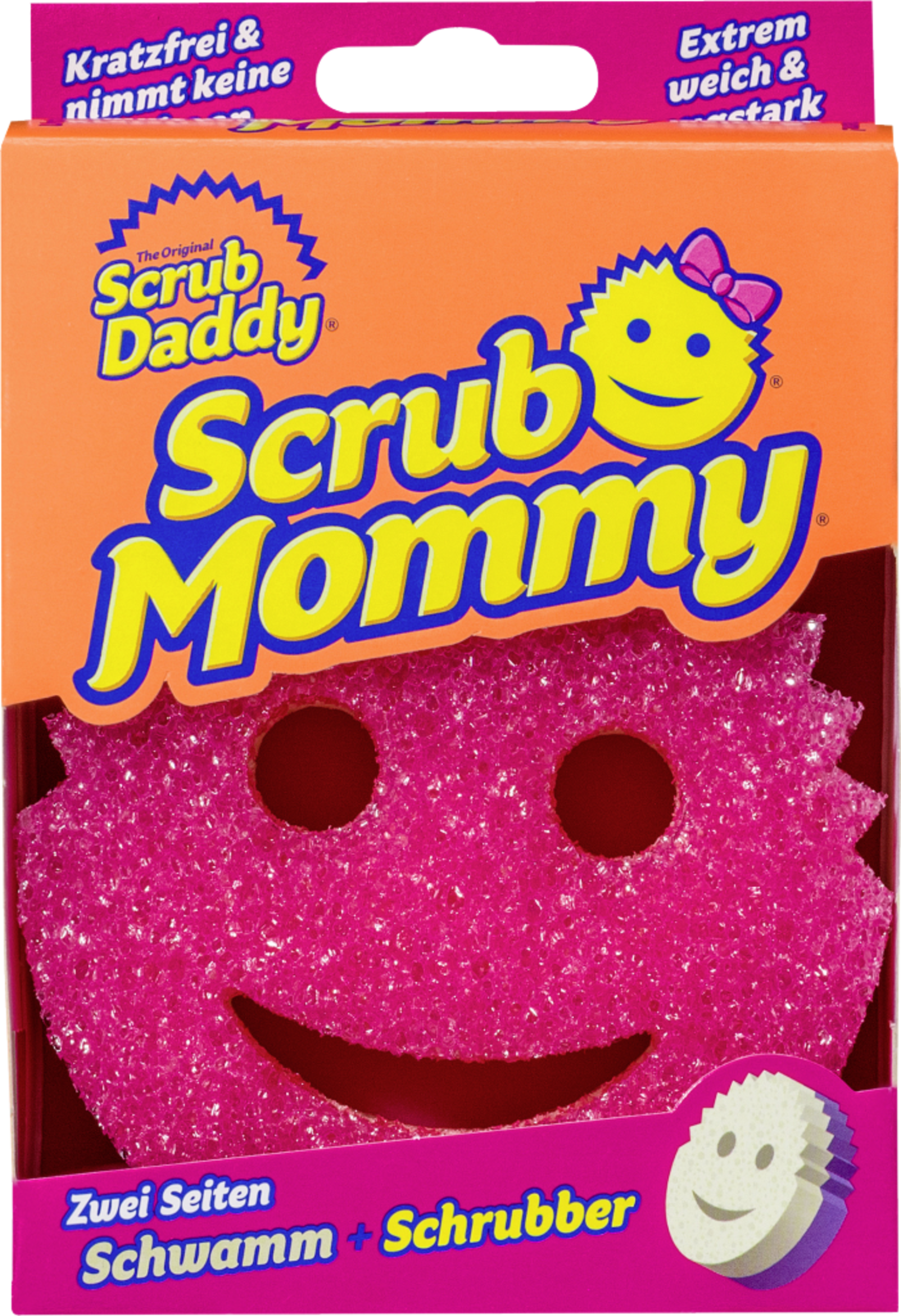 Scrub Daddy® Scrub Mommy doppelseitiger Schrubber + Schwamm