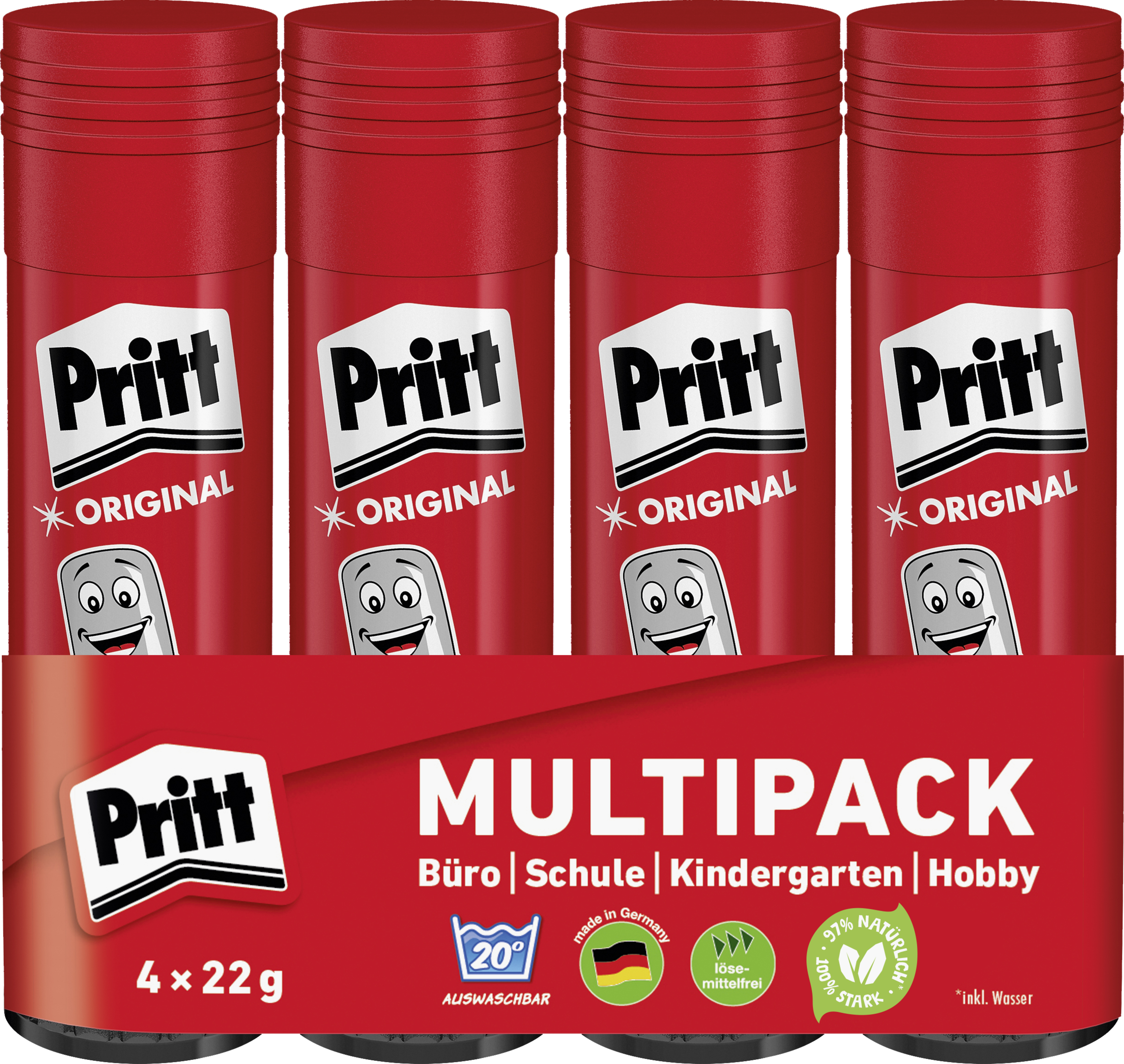 Pritt 4er Set Klebestifte