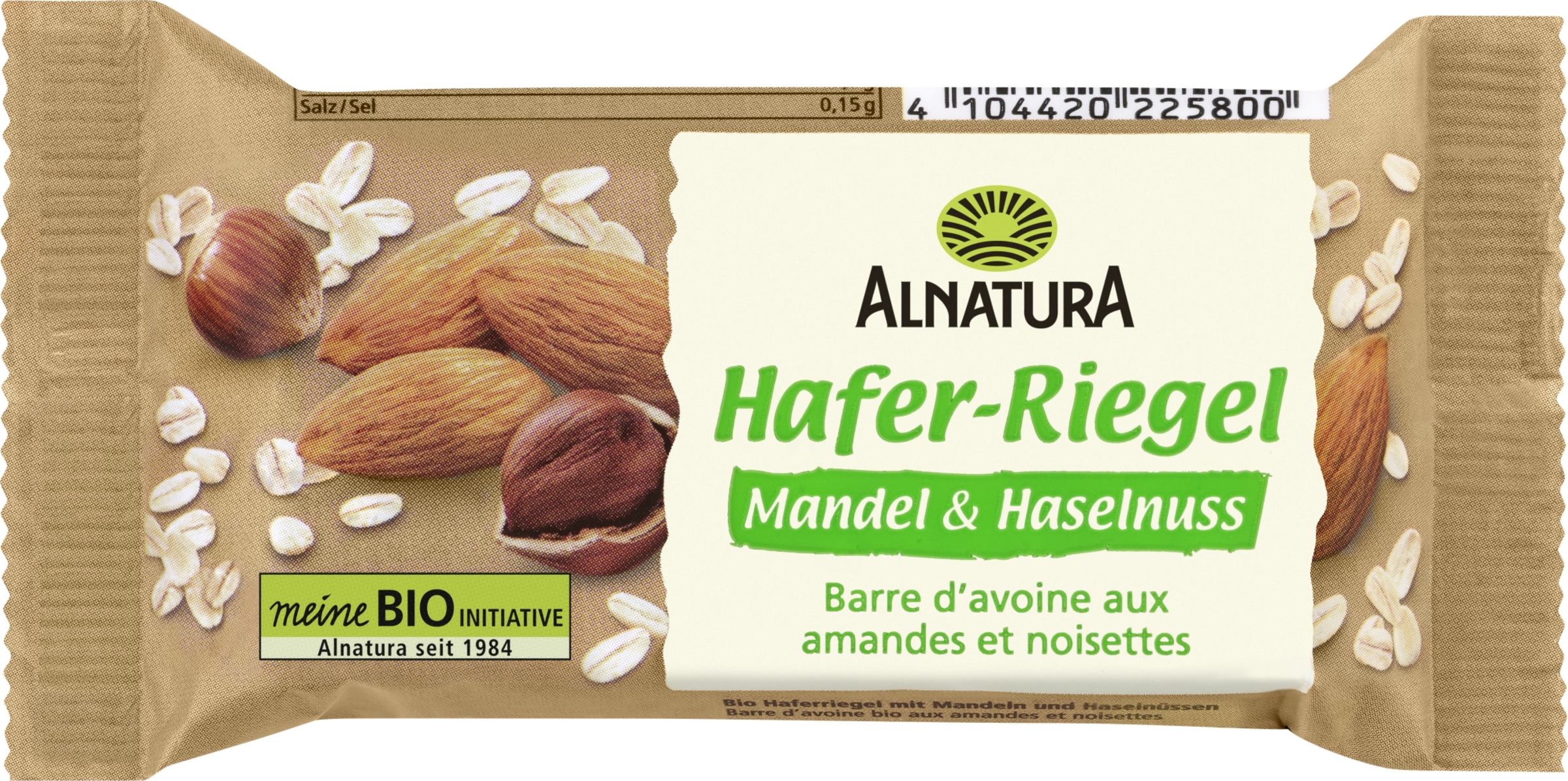 Alnatura Bio Hafer-Riegel Mandel & Haselnuss