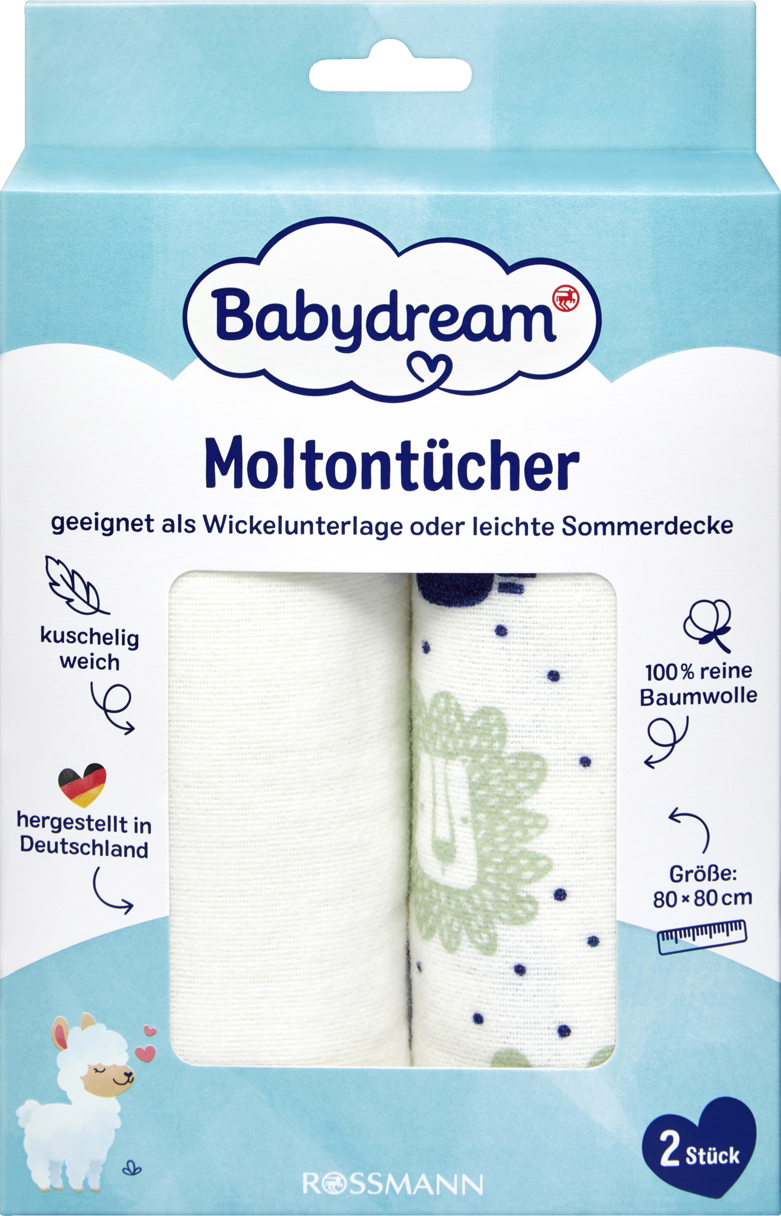 Babydream Moltontücher