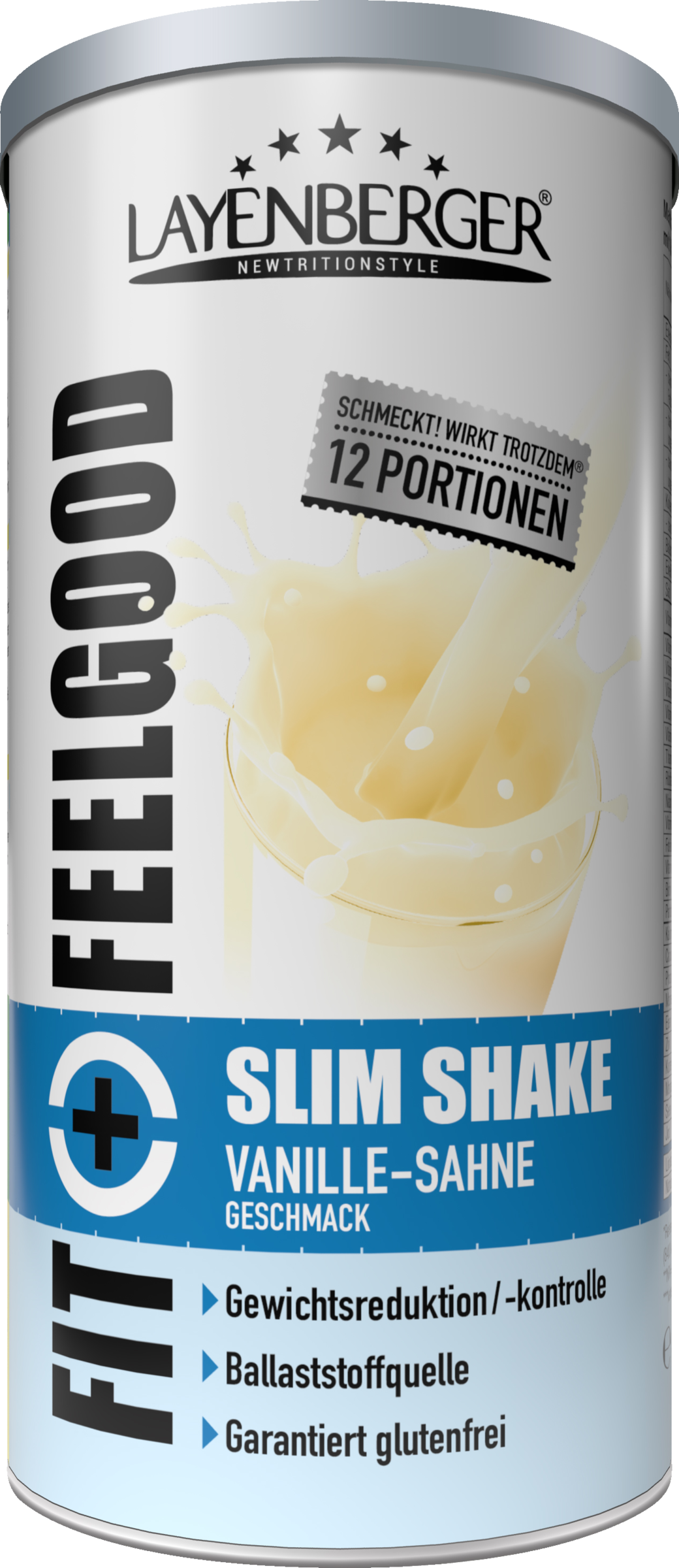 Layenberger Fit+Feelgood Slim Shake Vanille-Sahne Geschmack
