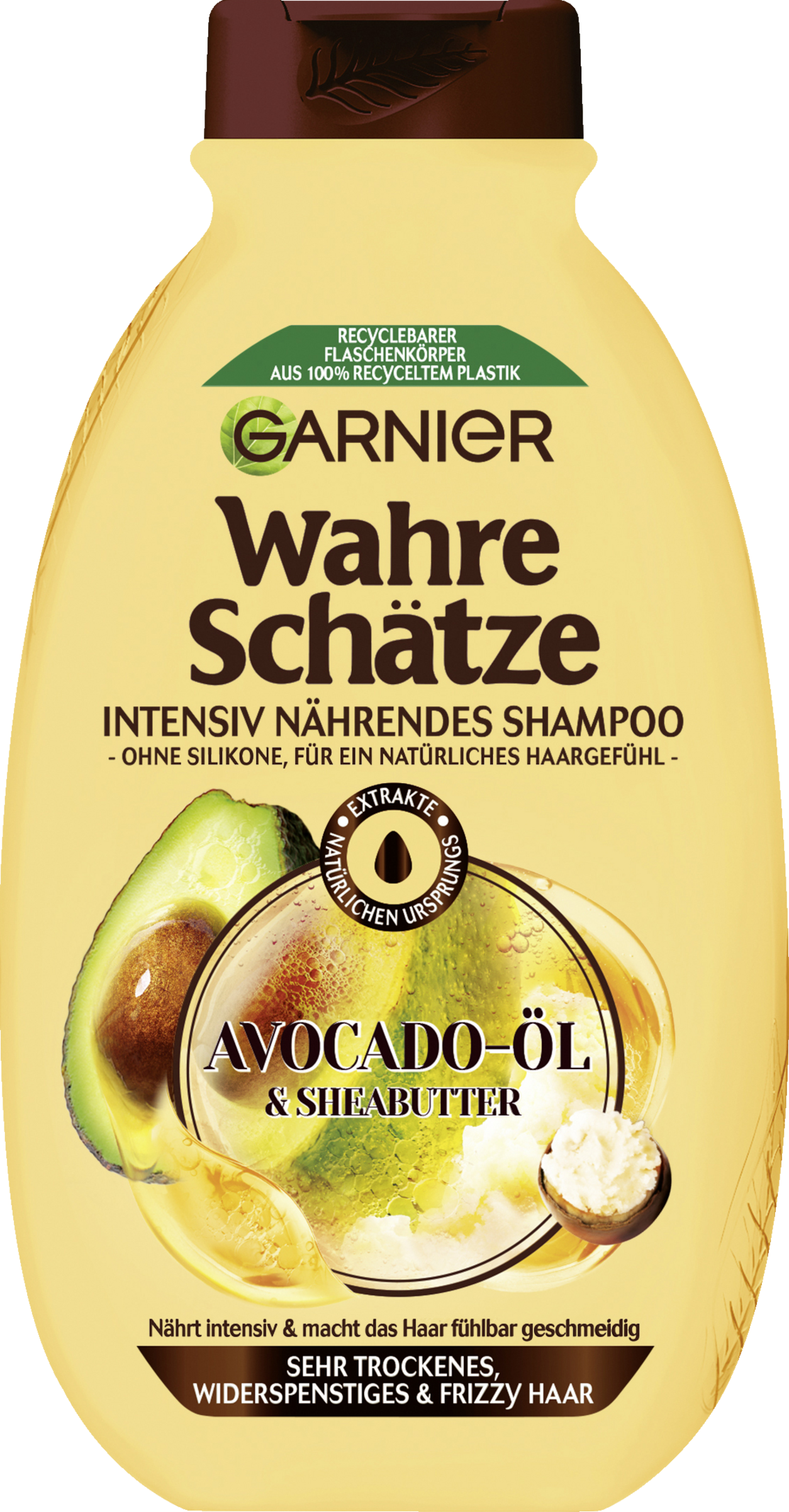 Garnier Wahre Schätze Shampoo Avocado-Öl & Sheabutter Sehr Trockenes & Frizzy Haar