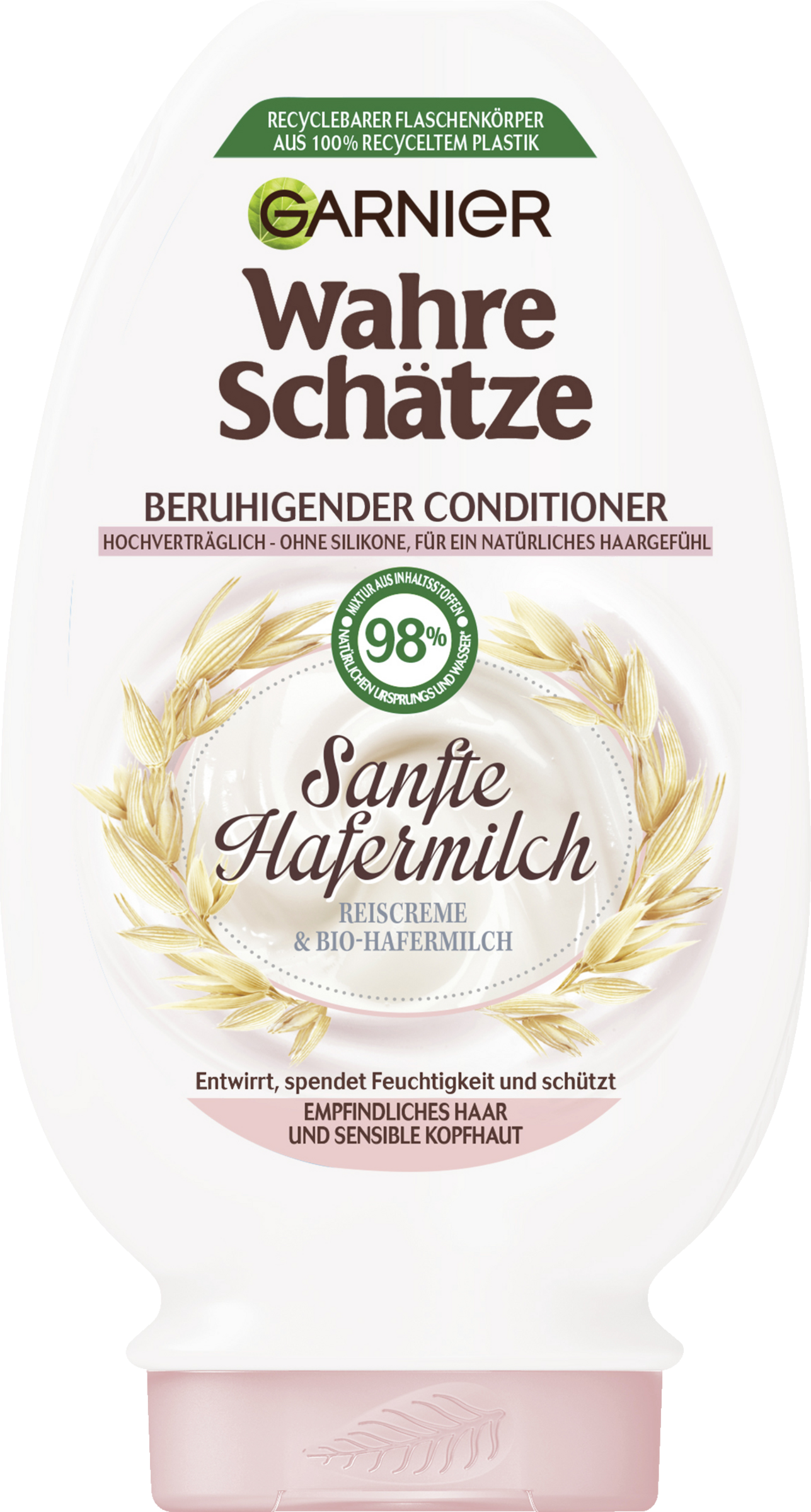 Garnier Wahre Schätze Spülung Sanfte Hafermilch Empfindliches Haar & Sensible Kopfhaut