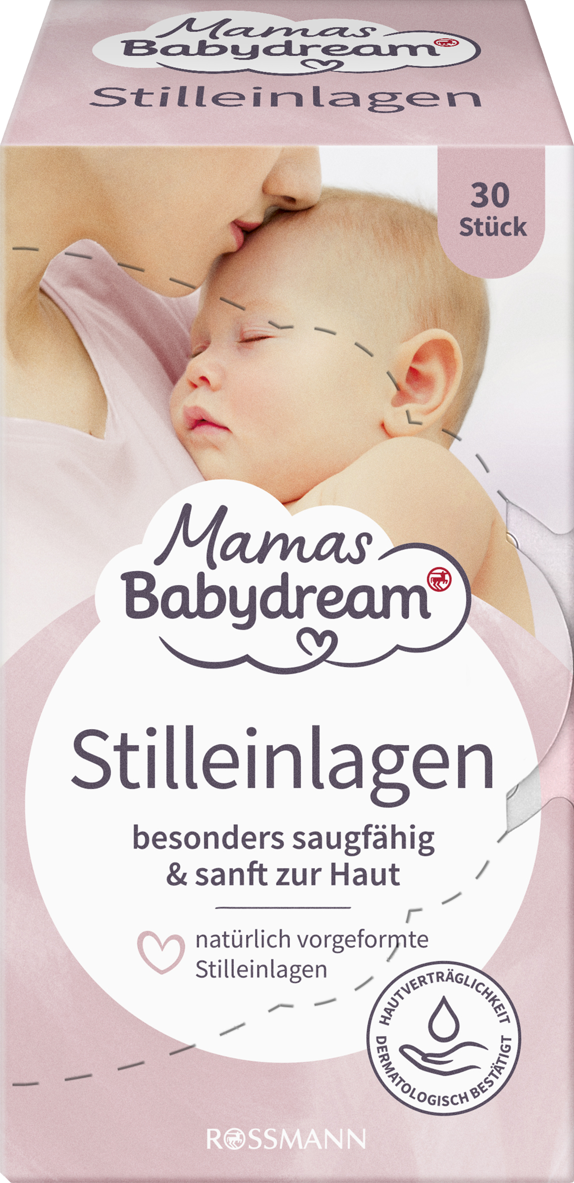 Mamas Babydream Stilleinlagen weiß