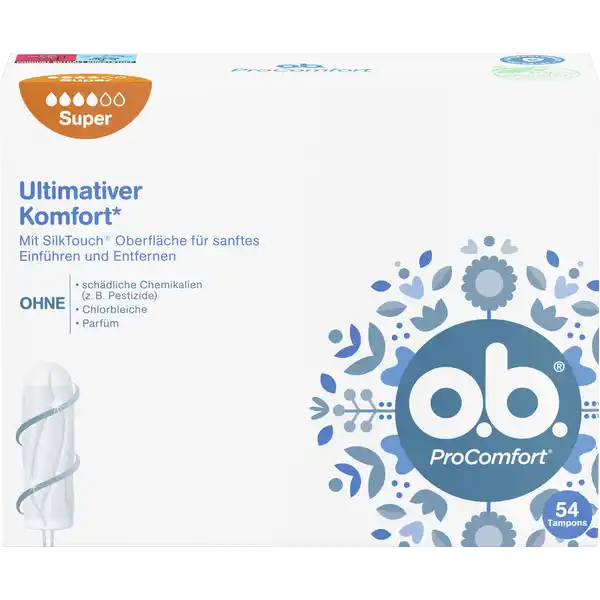 ProComfort Tampons Super