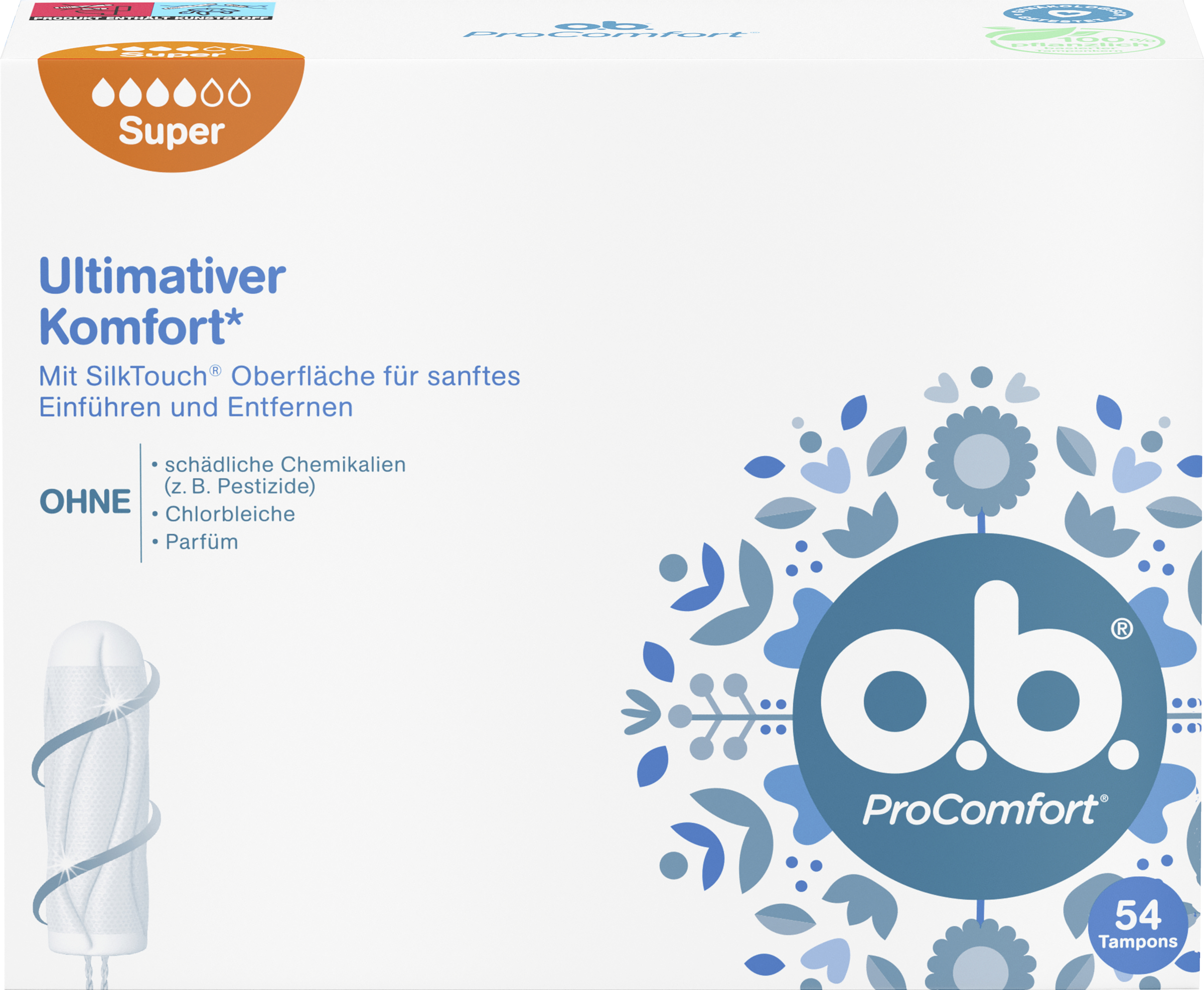 o.b. ProComfort Tampons Super