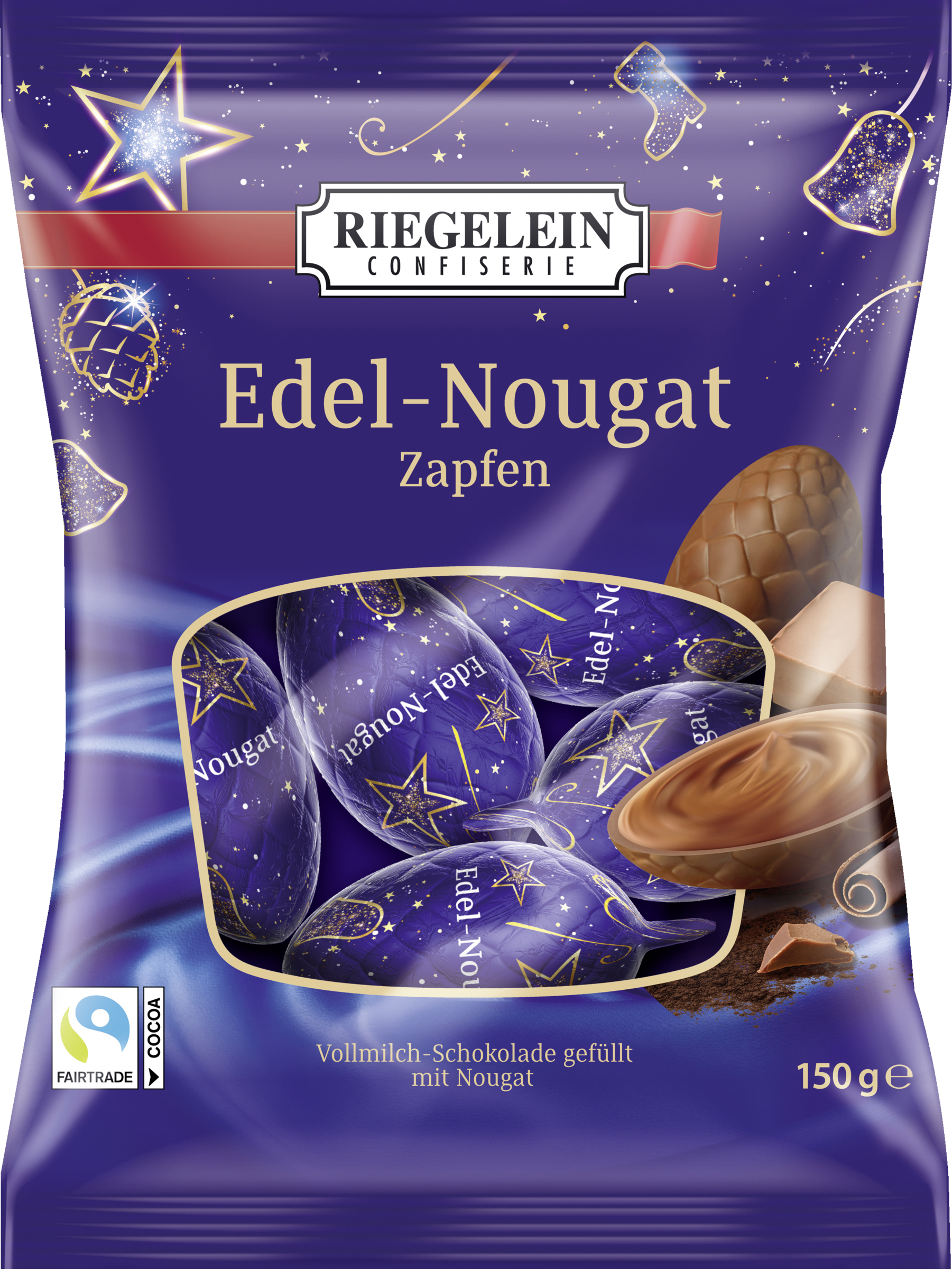 Edel-Nougat Zapfen