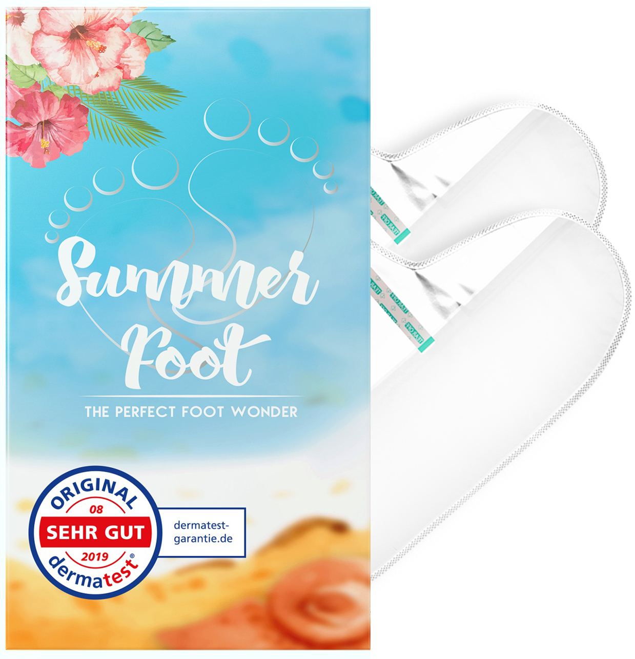 Summer Foot Anti Hornhaut Fußmaske für Frauen