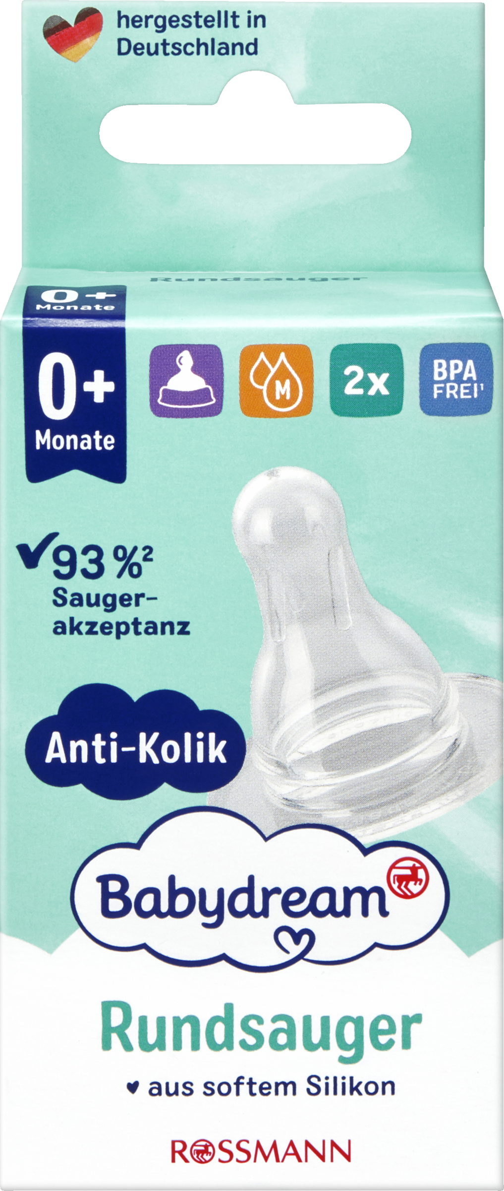 Babydream Trinksauger Gr. M 0+ Monate