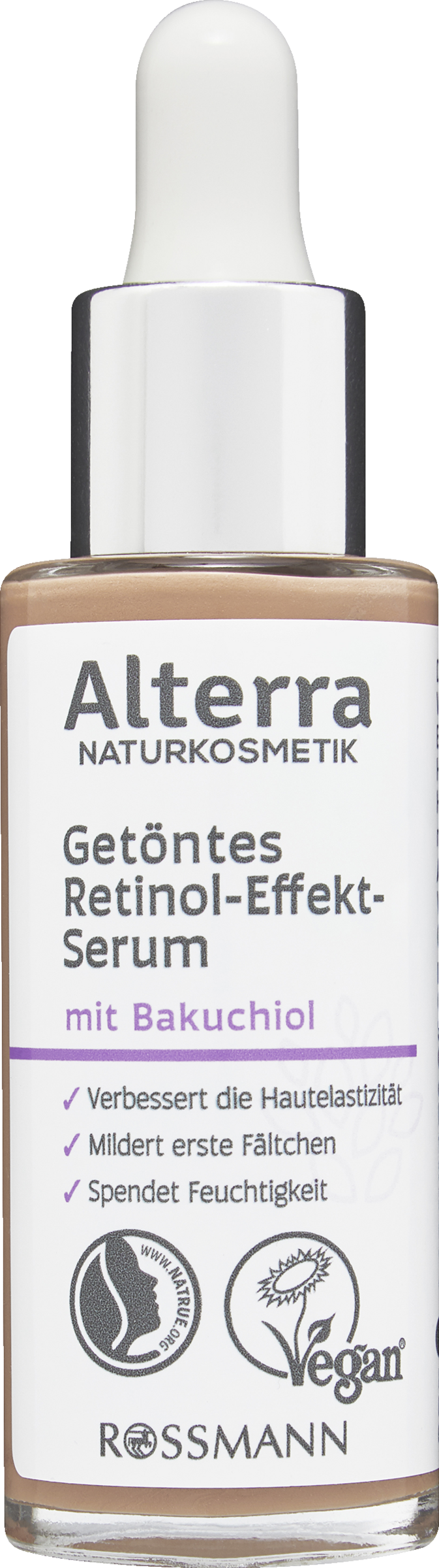 Alterra NATURKOSMETIK getöntes Retinol-Effekt-Serum