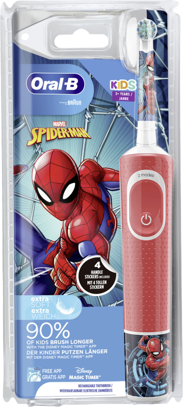 Elektrische Zahnbürste VITALITY 100 KIDS Spiderman