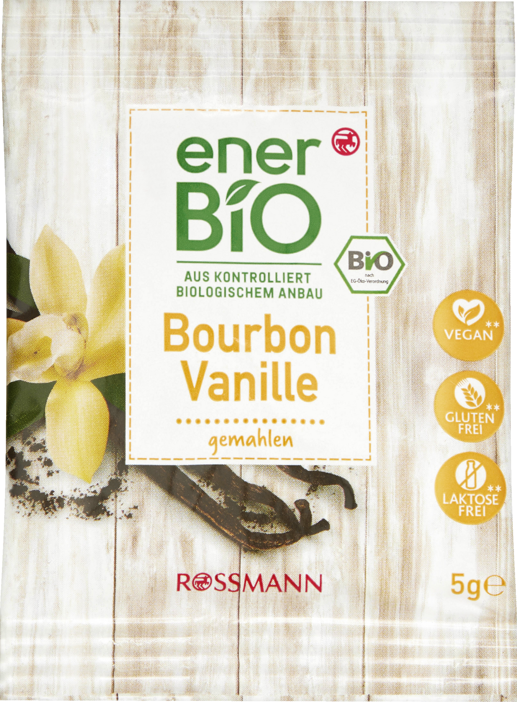 enerBiO Bourbon Vanille gemahlen