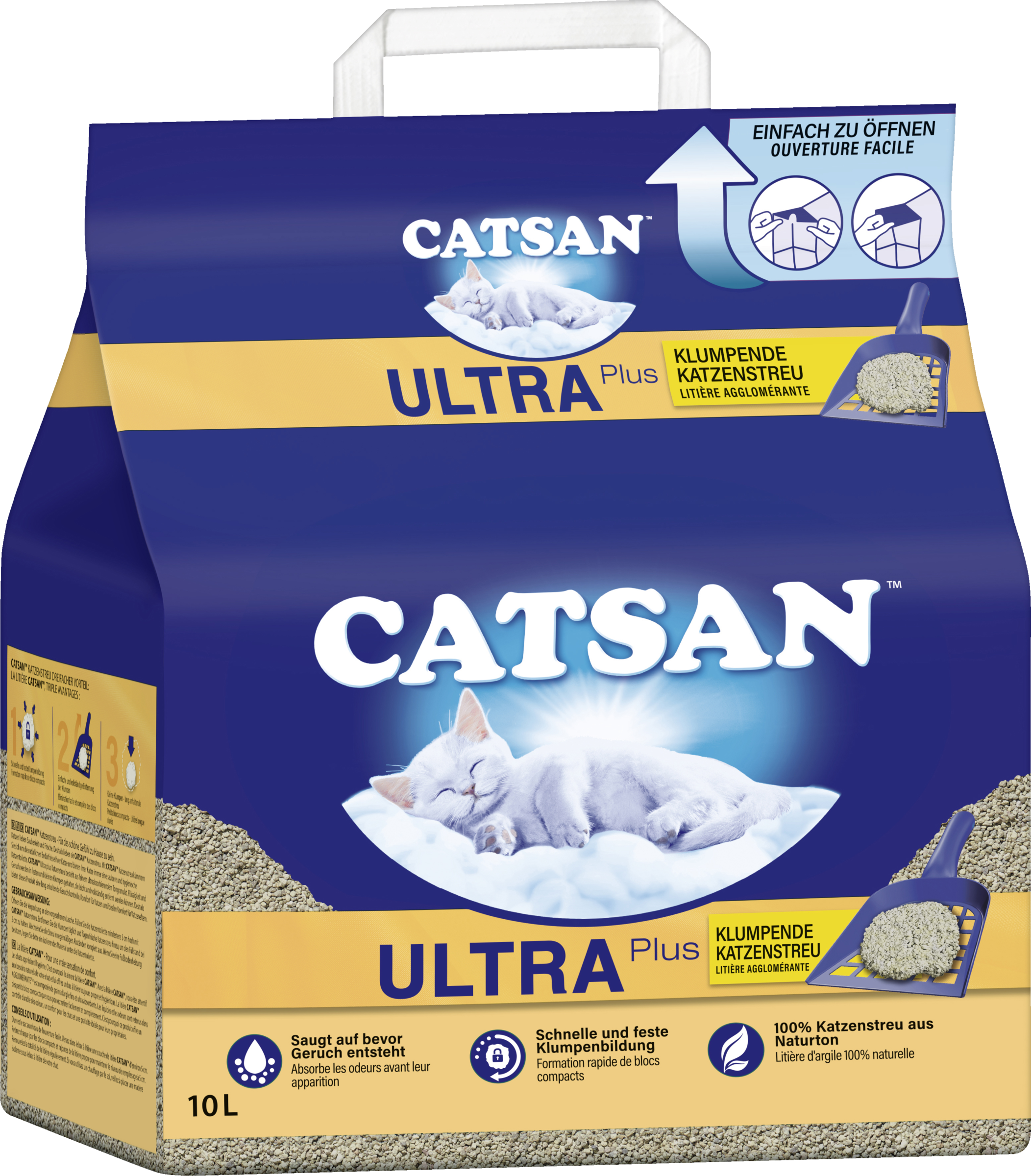 Catsan ULTRA Plus Klumpendes Katzenstreu online kaufen rossmann.de