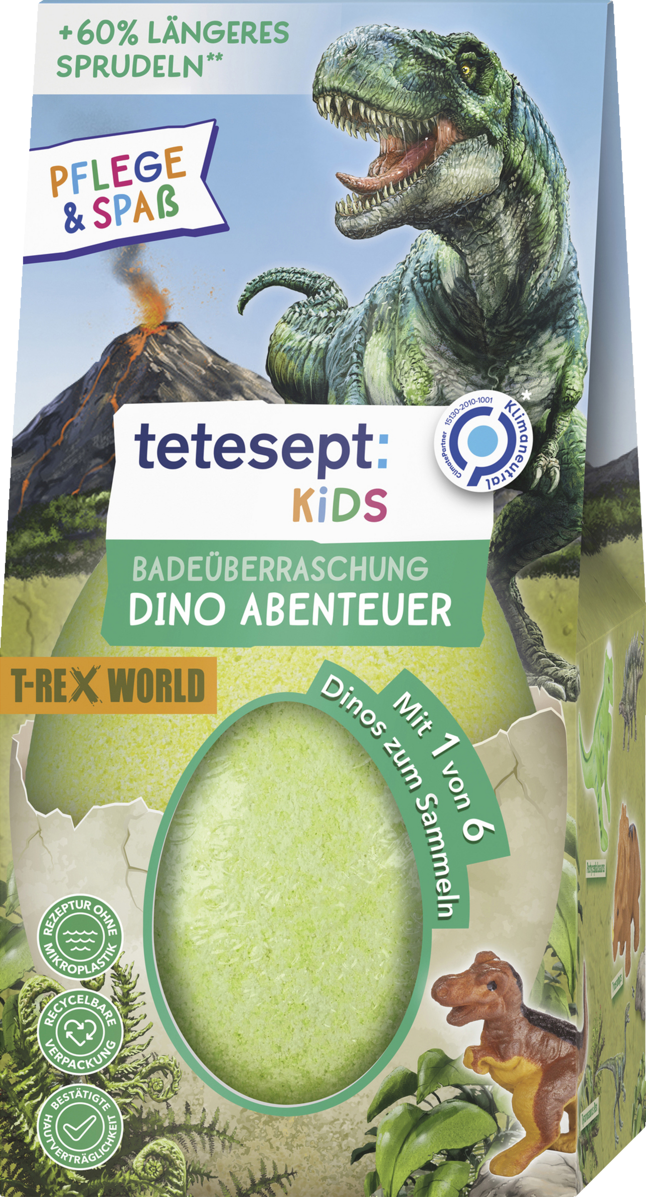 tetesept Kinder Badespaß Kids Badeüberraschung Dino Abenteuer