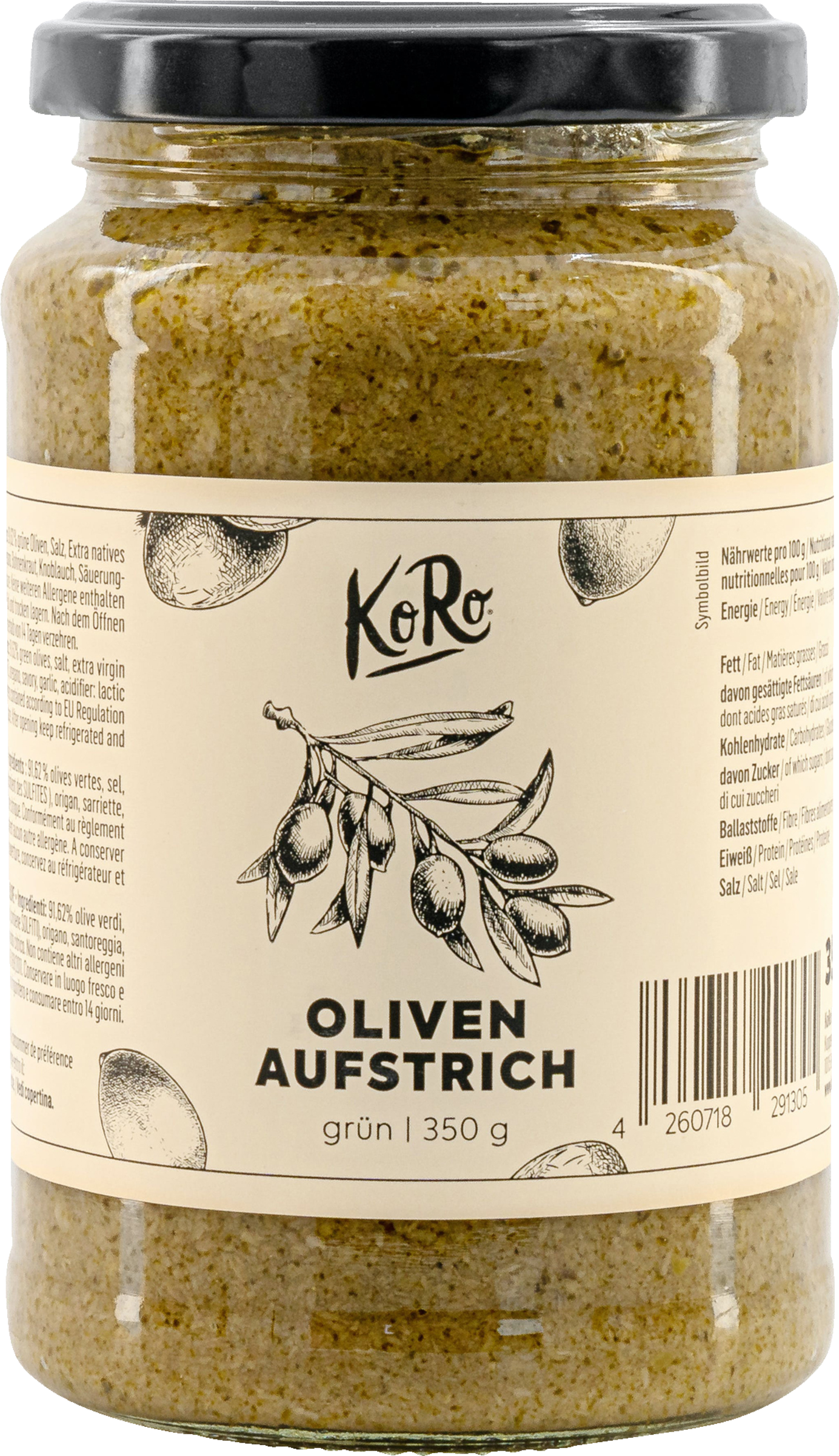 KoRo Oliven Aufstrich grün online kaufen | rossmann.de