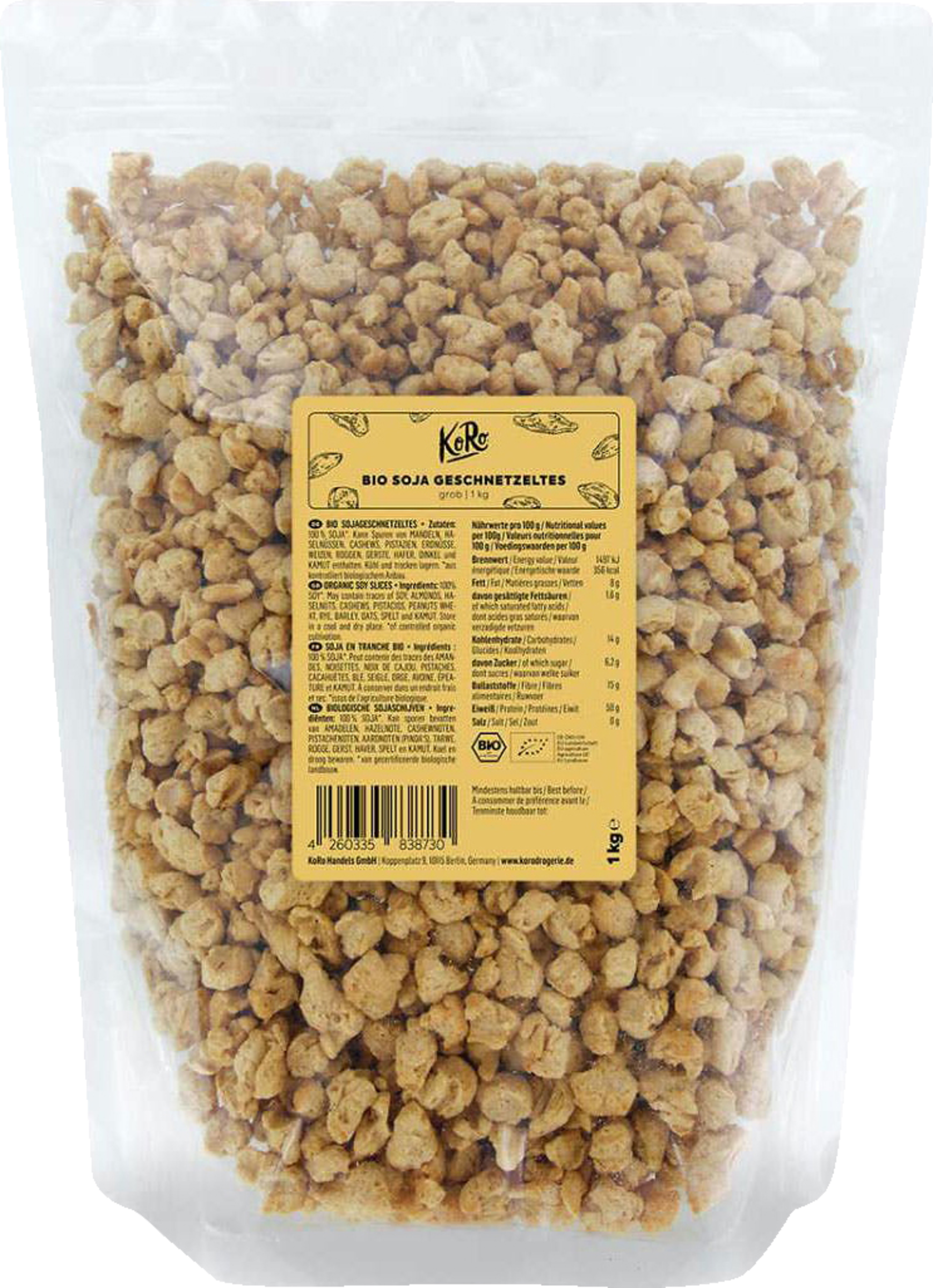 KoRo Bio Soja Geschnetzeltes grob