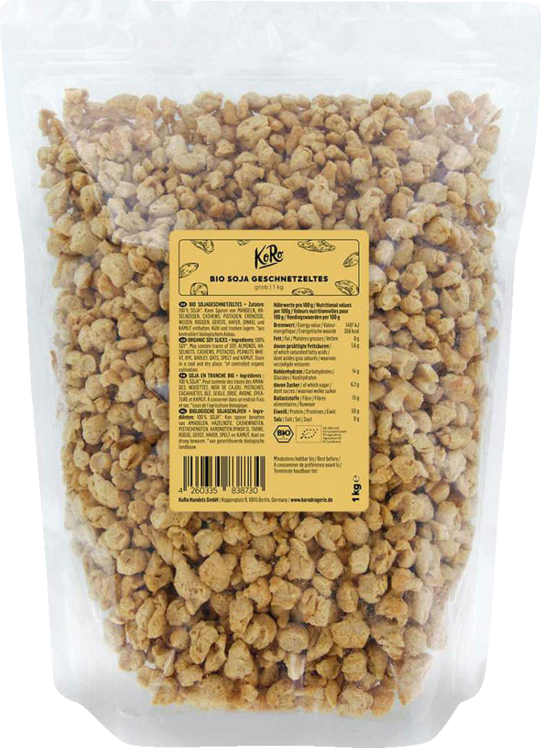 KoRo Bio Soja Geschnetzeltes grob