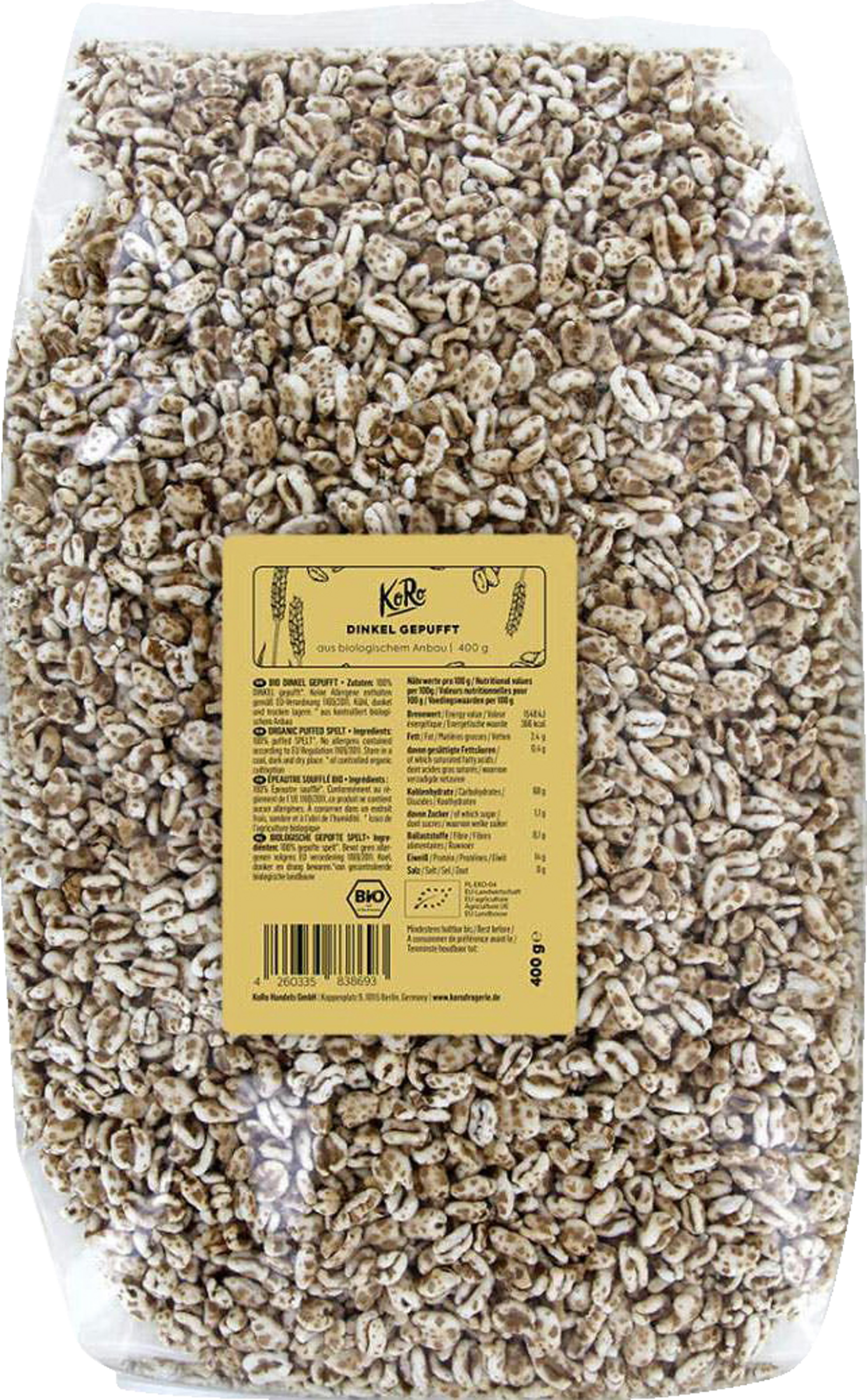 KoRo Bio Dinkel gepufft