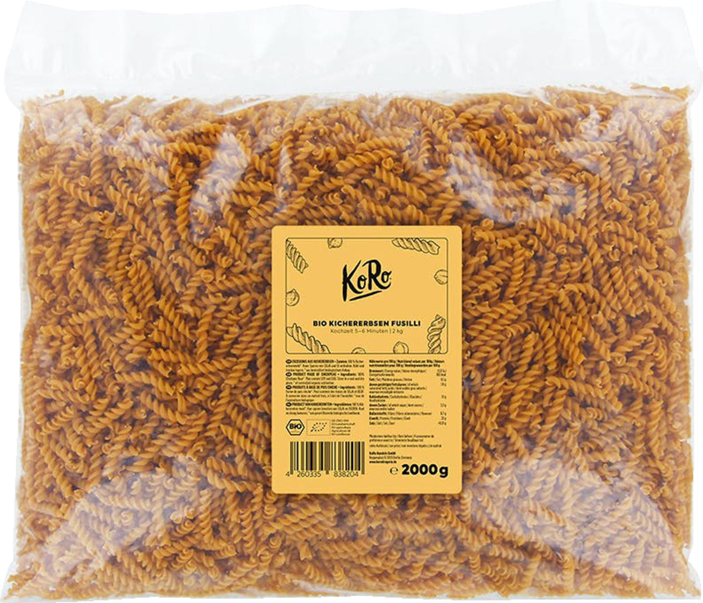 KoRo Bio Fusilli aus Kichererbsen online kaufen | rossmann.de