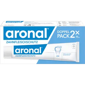 عبوة مزدوجة معجون أسنان لحماية اللثة