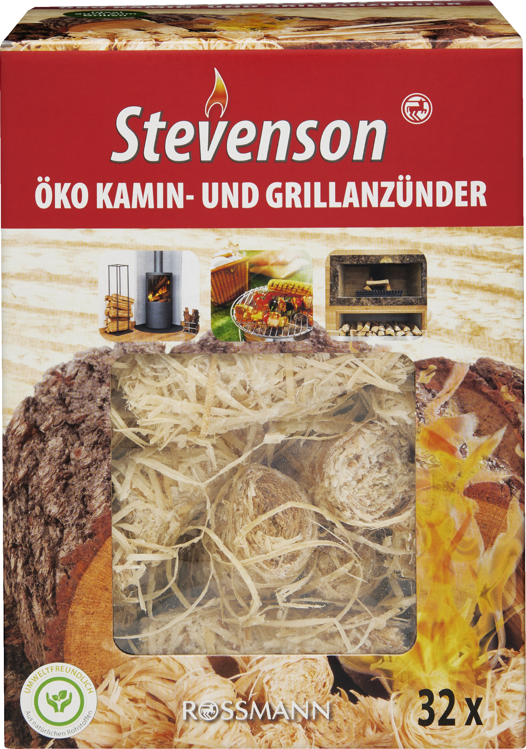 Stevenson STEVENSON ÖKO KAMIN- UND GRILLANZÜNDER