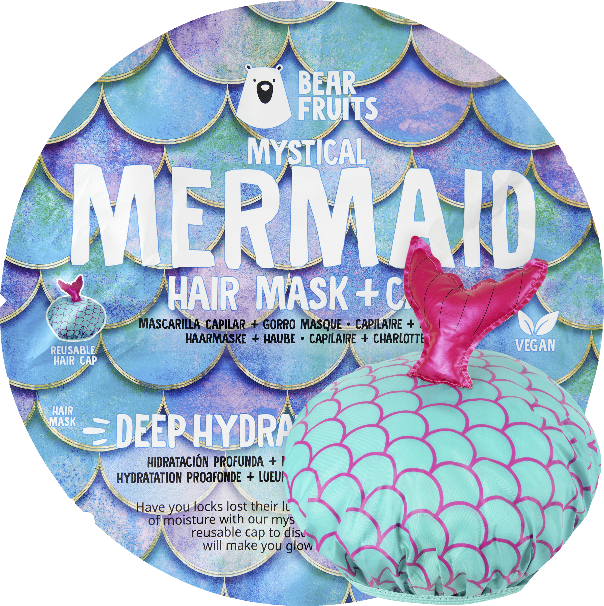 Bear Fruits Mystical Mermaid Hair Mask + Cap online kaufen rossmann.de