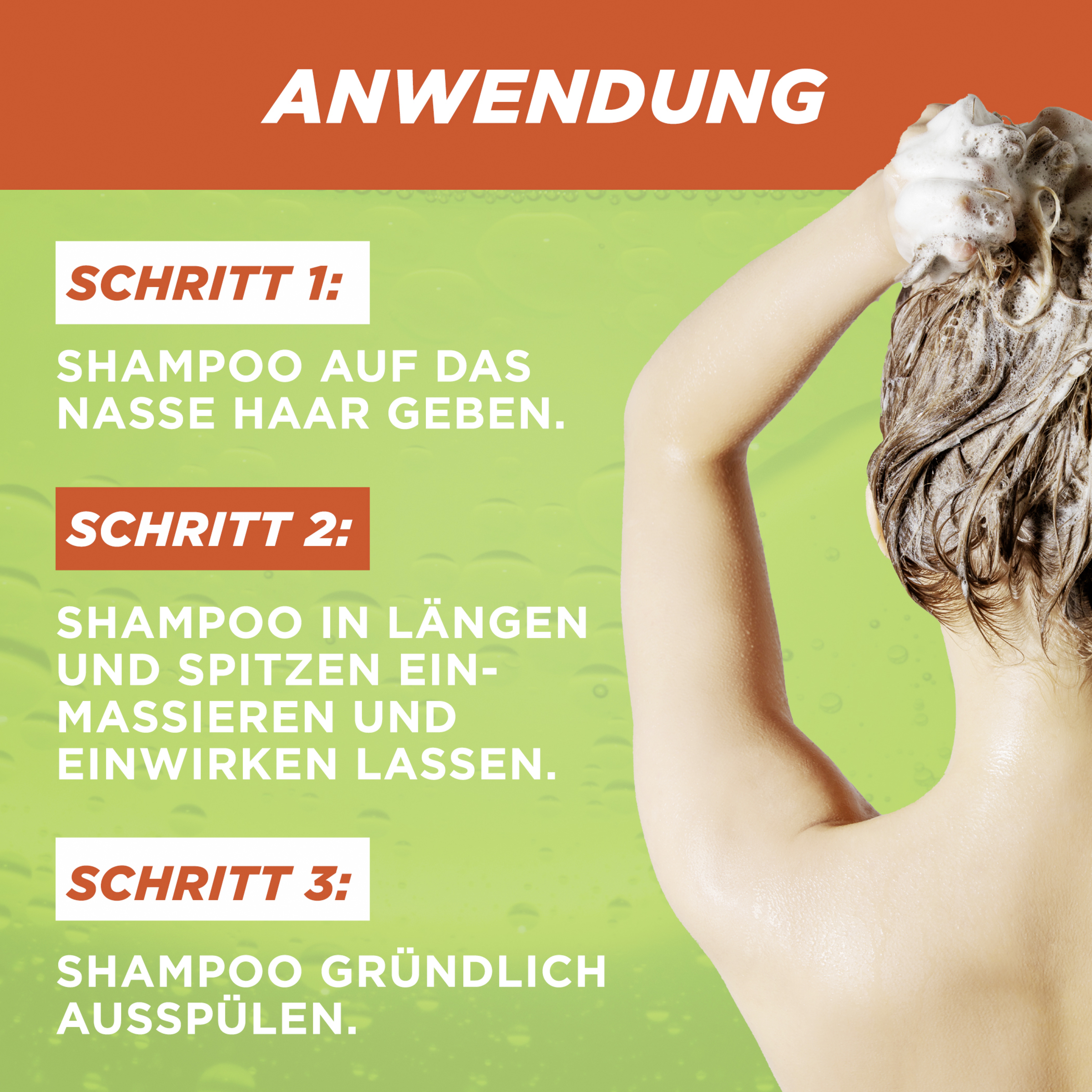 Garnier Fructis Vitamine & Kraft Kräftigendes Shampoo mit Blutorange