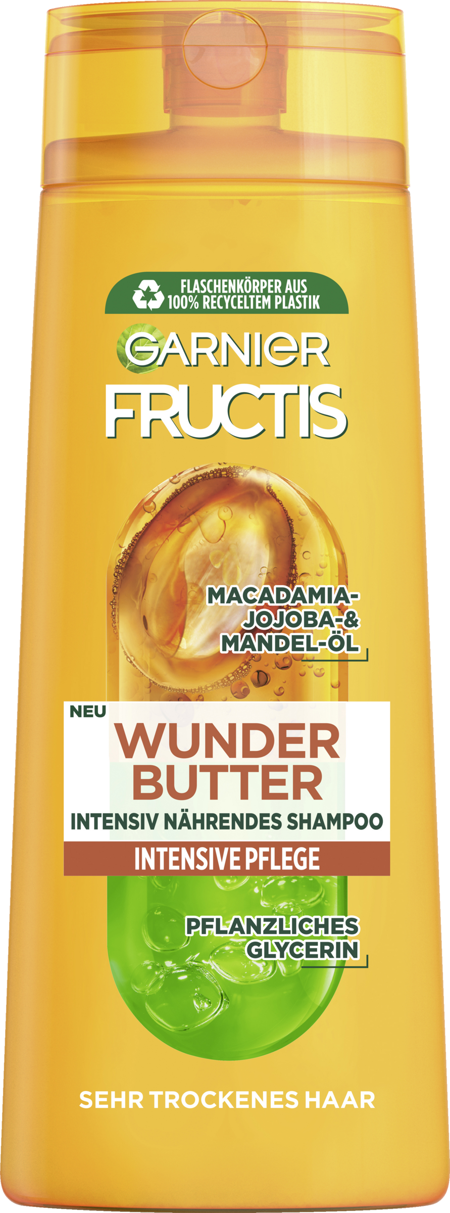 Garnier Fructis Shampoo Wunder Butter Intensive Pflege Sehr Trockenes Haar