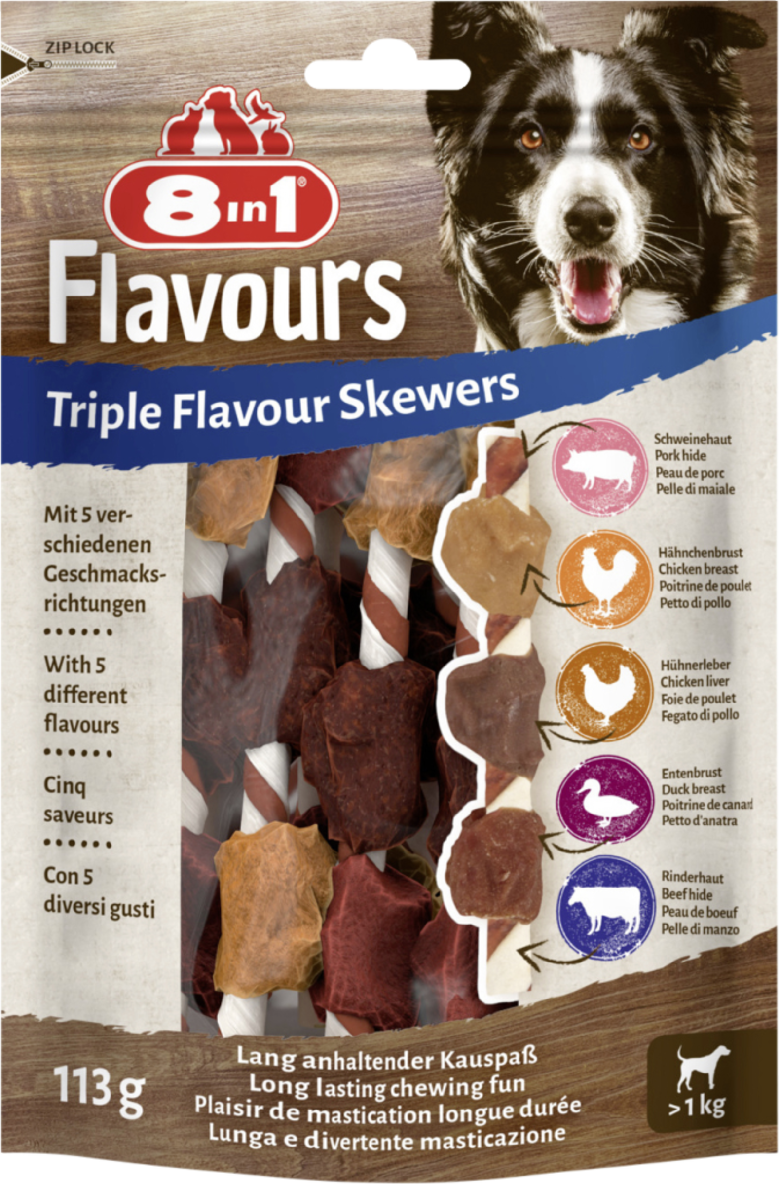 Triple Flavour köstliche Kaustangen