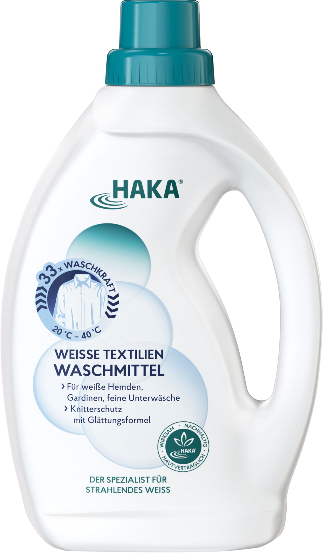HAKA Weiße Textilien Waschmittel 33WL