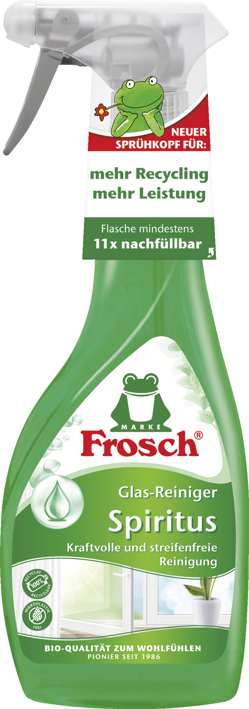 Frosch Glas-Reiniger Spiritus