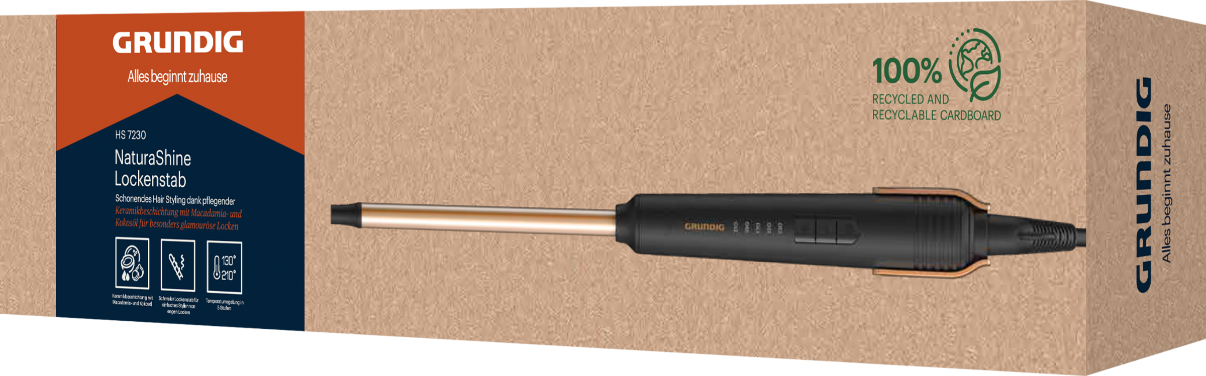 Grundig Lockenstab HS 7230 (Natura Shine)