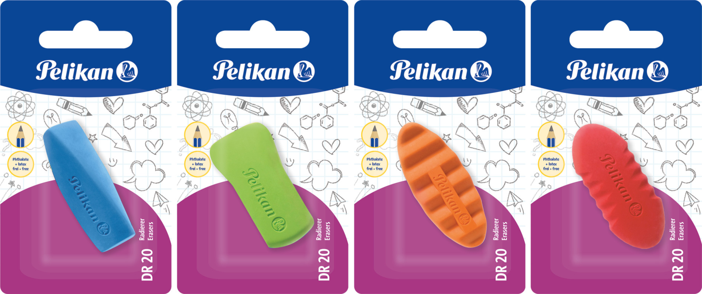 Pelikan Blister Designradierer