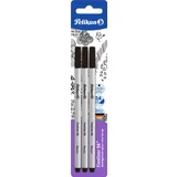 Fineliner 96 Blister, schwarz