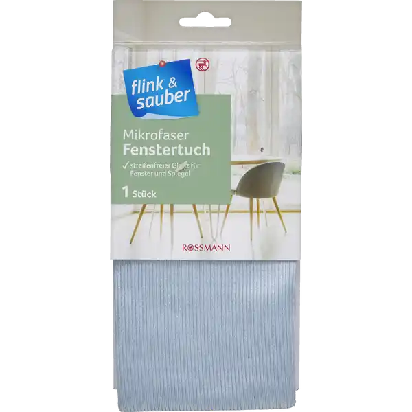 Microfaser Fenstertuch