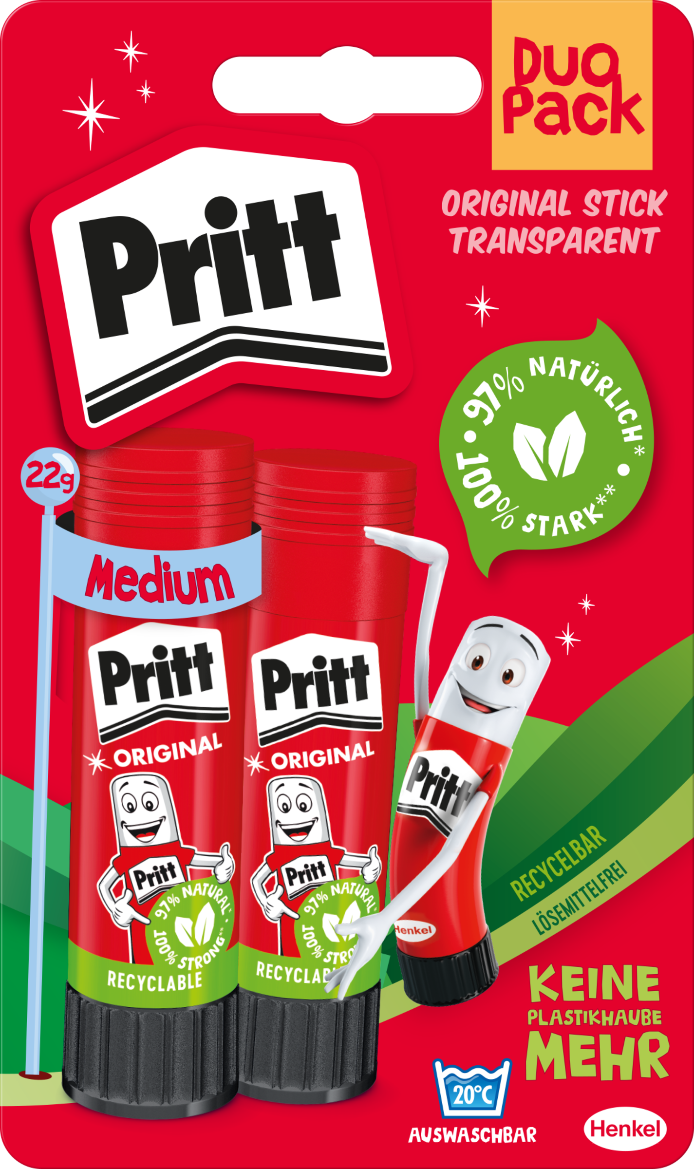 Pritt 2er Pack Klebestifte