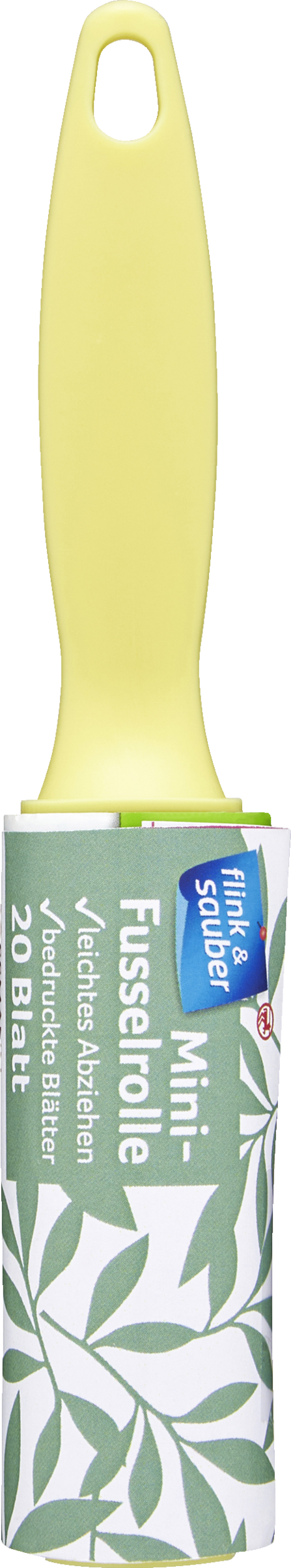 flink & sauber Mini-Fusselrolle Reisegröße
