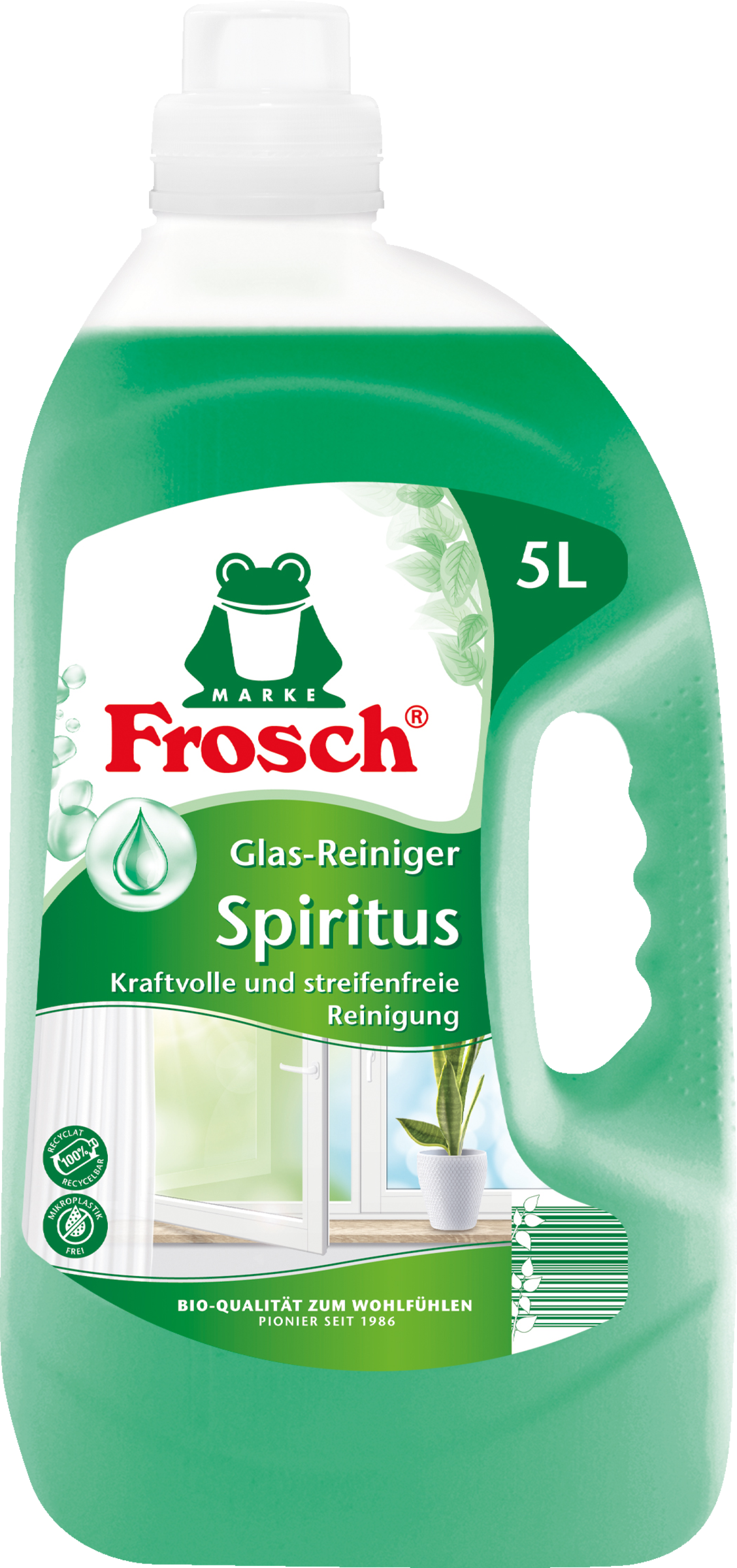 Frosch Spiritus Glas-Reiniger Großpackung