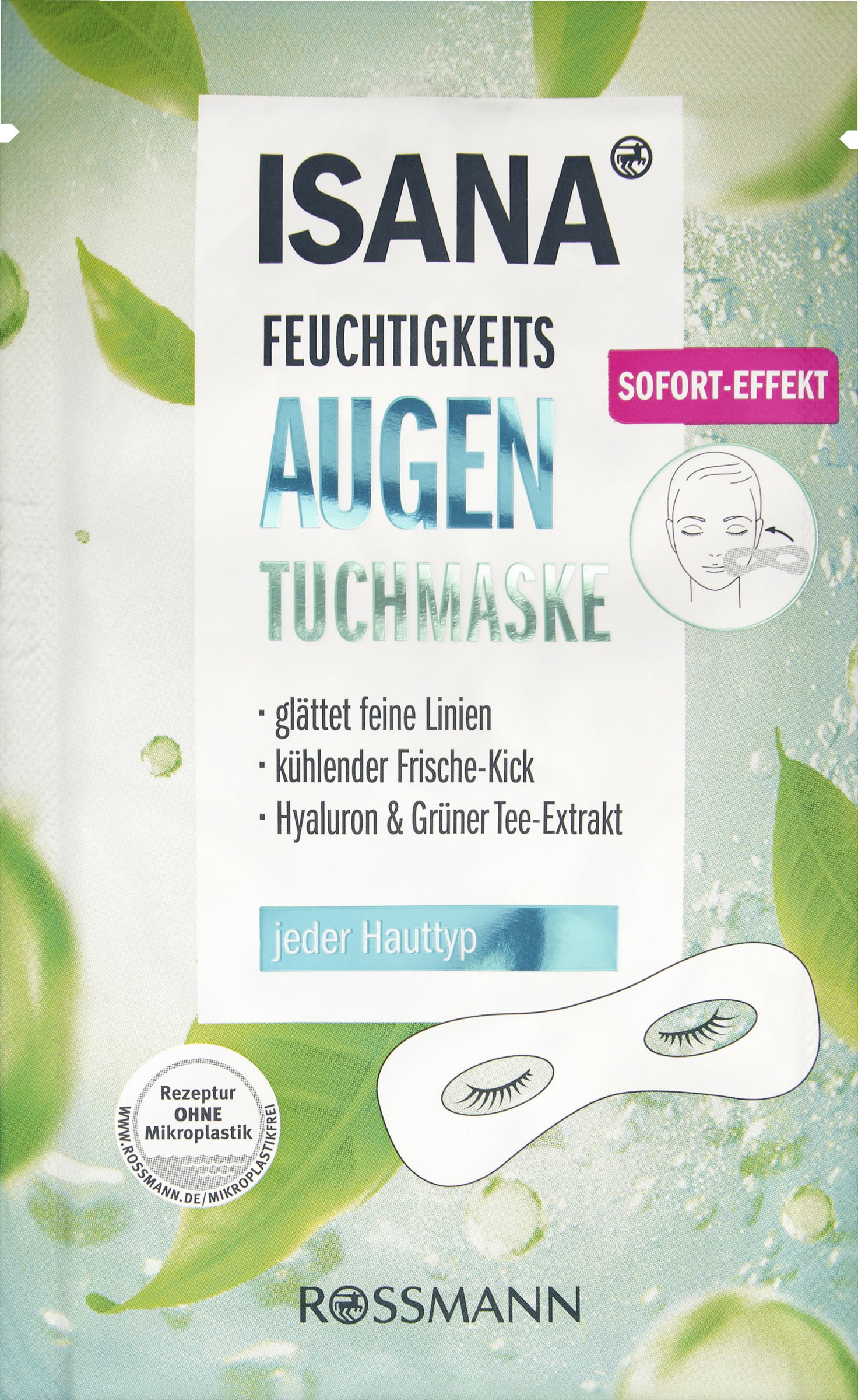 Feuchtigkeits Augen Tuchmaske