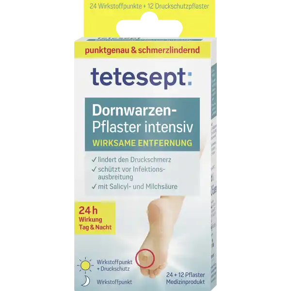 med foot care لاصقات الثآليل المكثفة