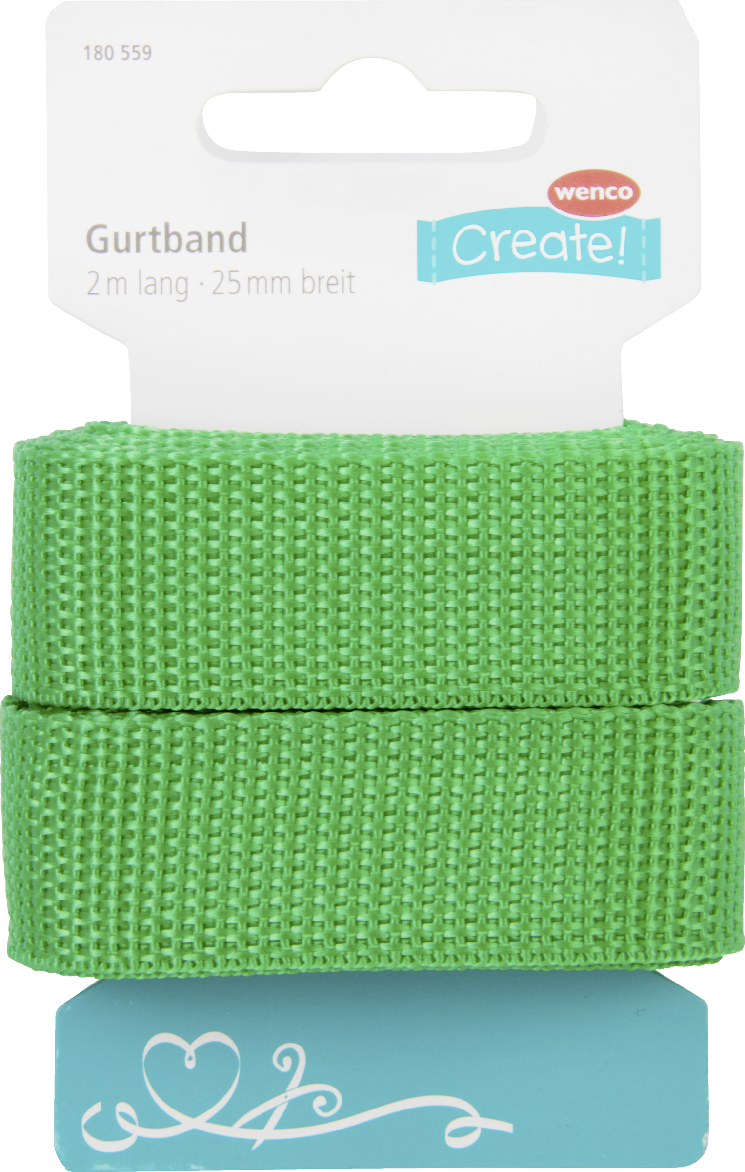 wenco Gurtband mit Muster 25mm x 2m