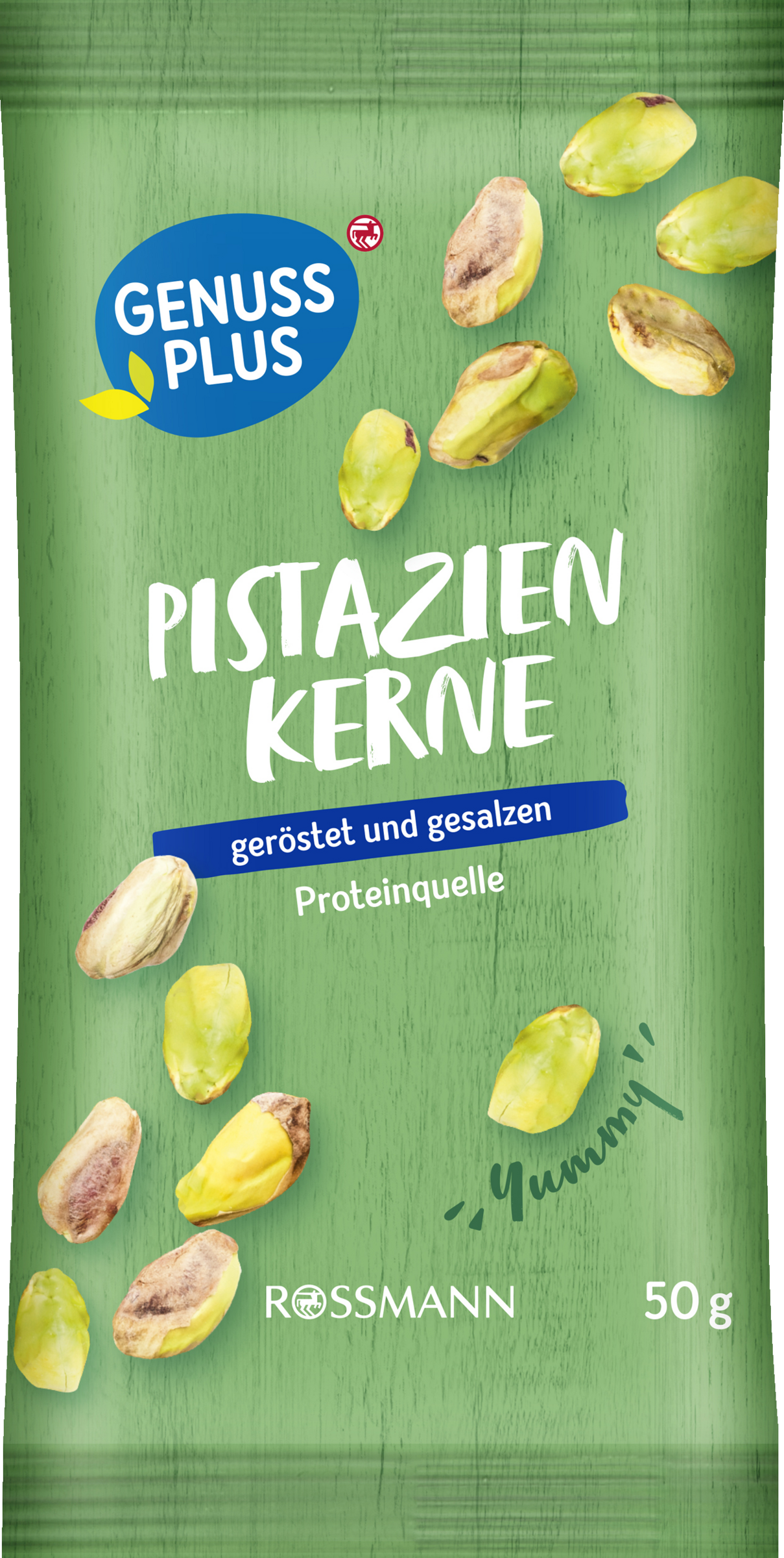 GENUSS PLUS Pistazienkerne, geröstet & gesalzen