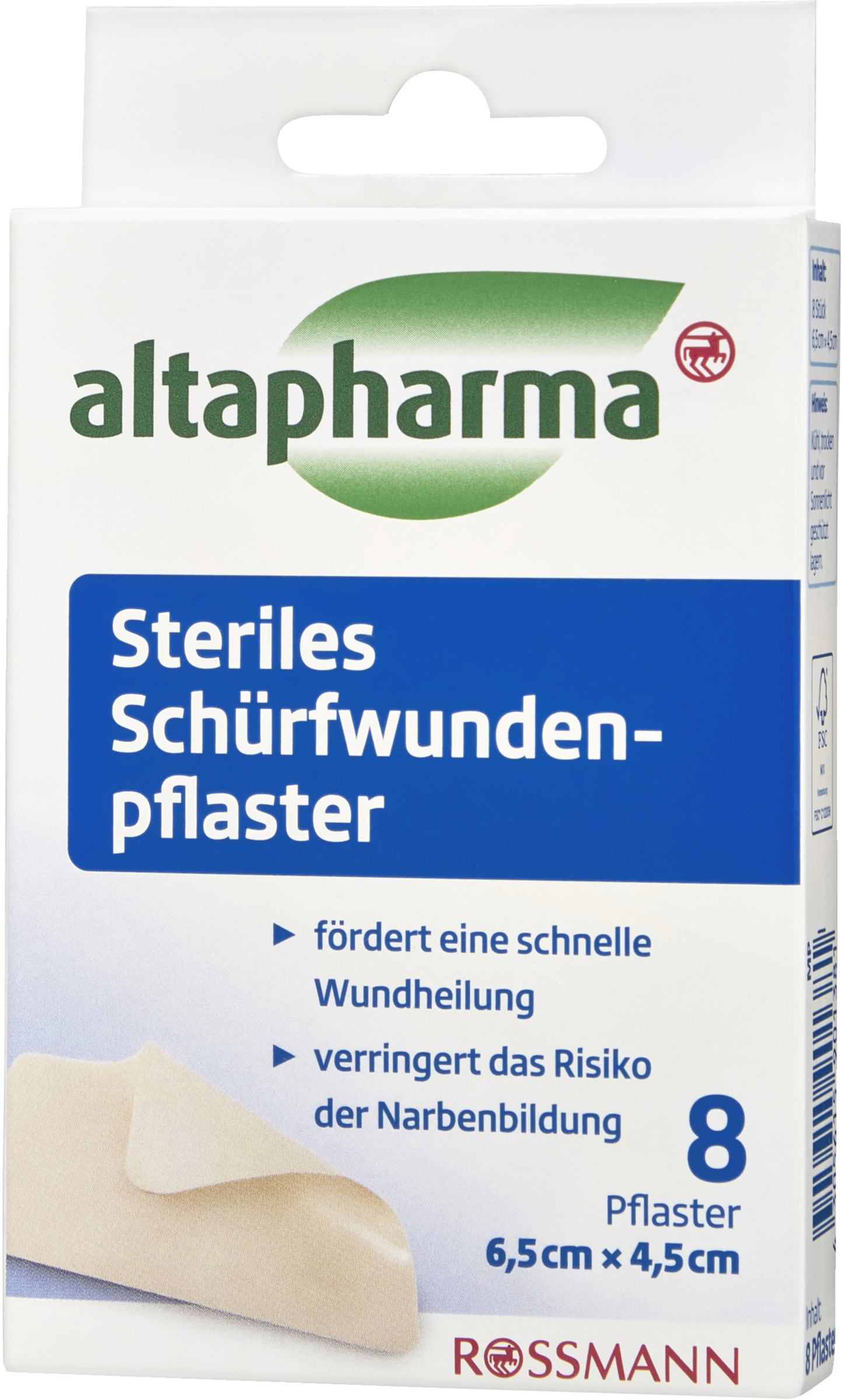 altapharma Steriles Schürfwundenpflaster