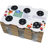 flink & sauber Marmeladengläser 6 x 150 ml