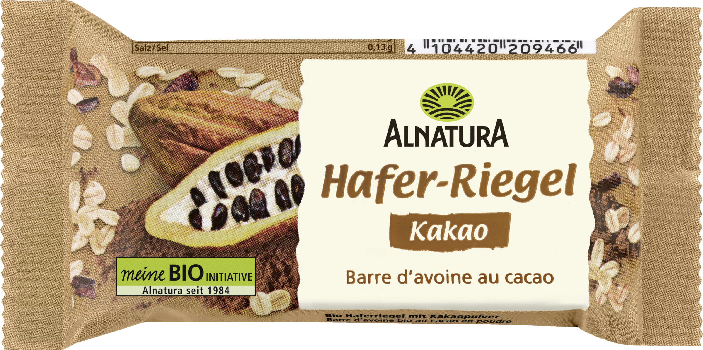 Alnatura Bio Hafer-Riegel Kakao