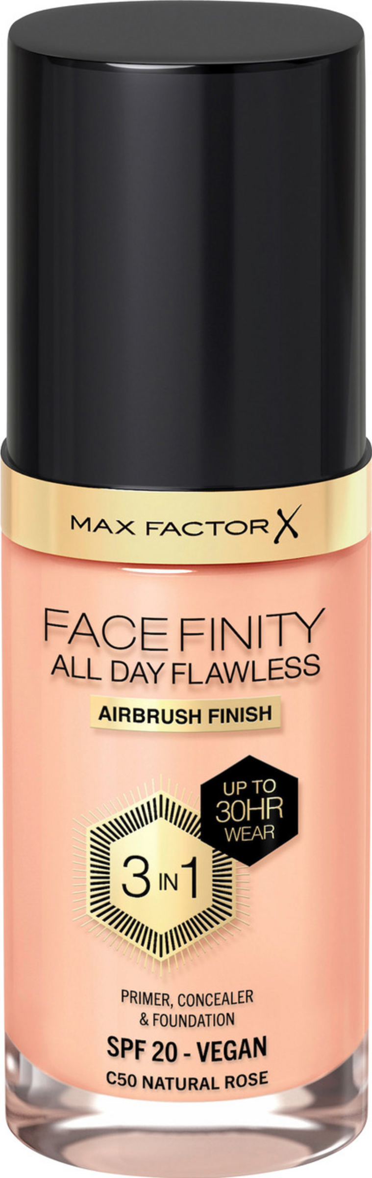Facefinity All Day Flawless Farbe 50 Natural Rose
