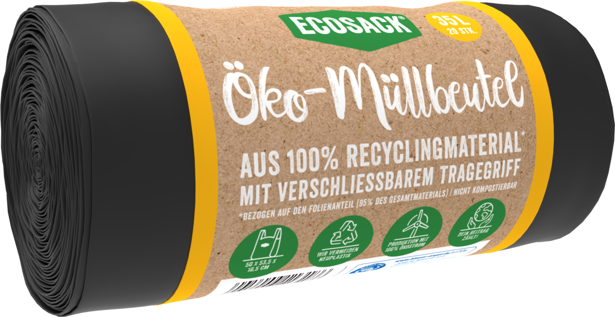 ECOSACK Müllbeutel 35 l