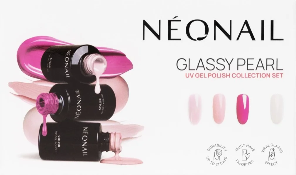 Glassy Pearl UV Gel Polish Collection Set