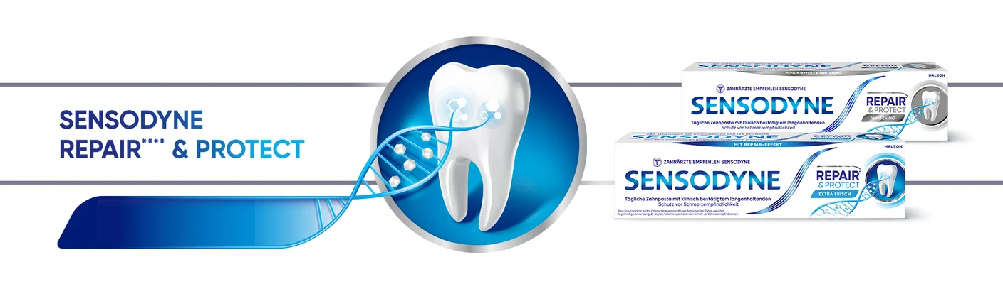 Zahnpasta Sensodyne Repair & Protect