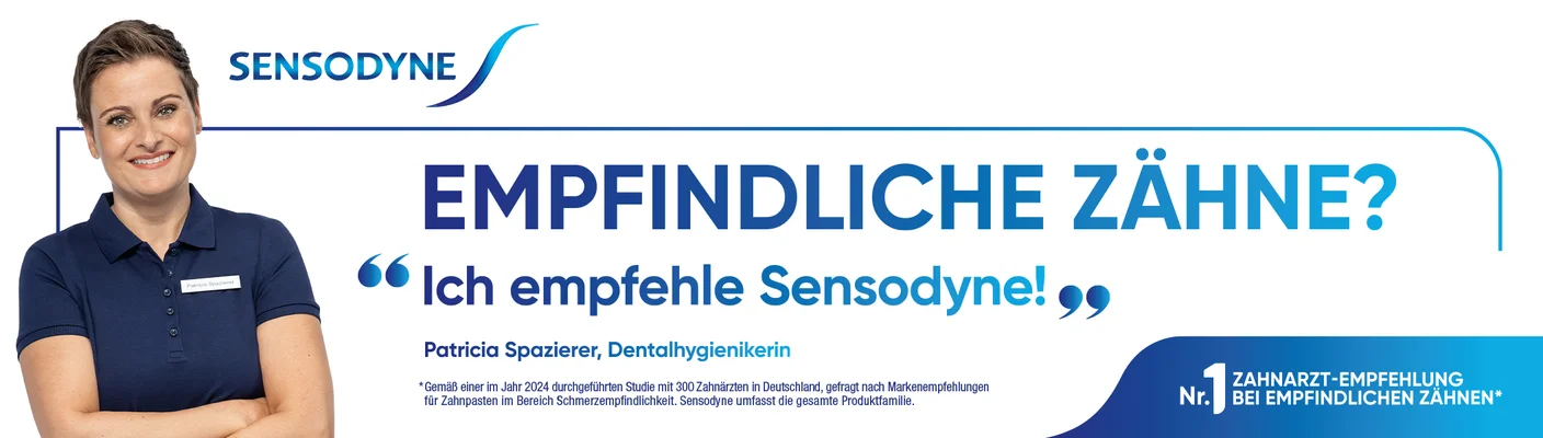 Sensodyne für empfindiche Zähne